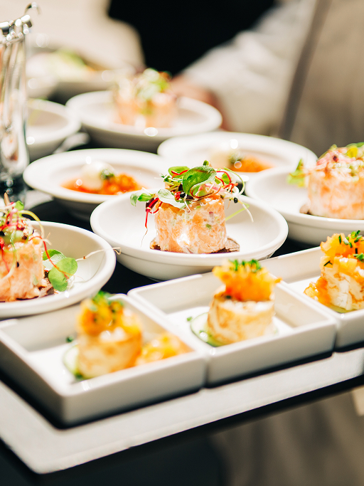 Comprehensive support for every conference Catering for a conference