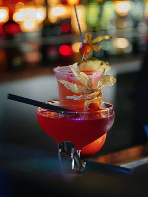 Feiern mit Geschmack Eine große Cocktailauswahl im Mo