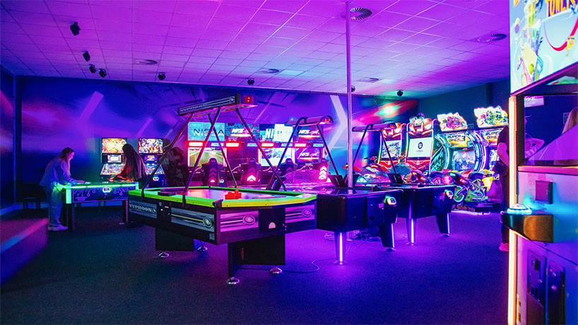 Das STRIKE Entertainment Center in Bildern Game Palace, der Arcade Bereich im STRIKE Entertainment Center