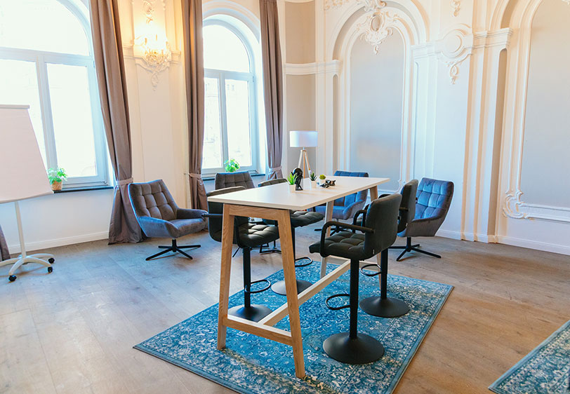 Sitzecke im Synatix Trainig Hub